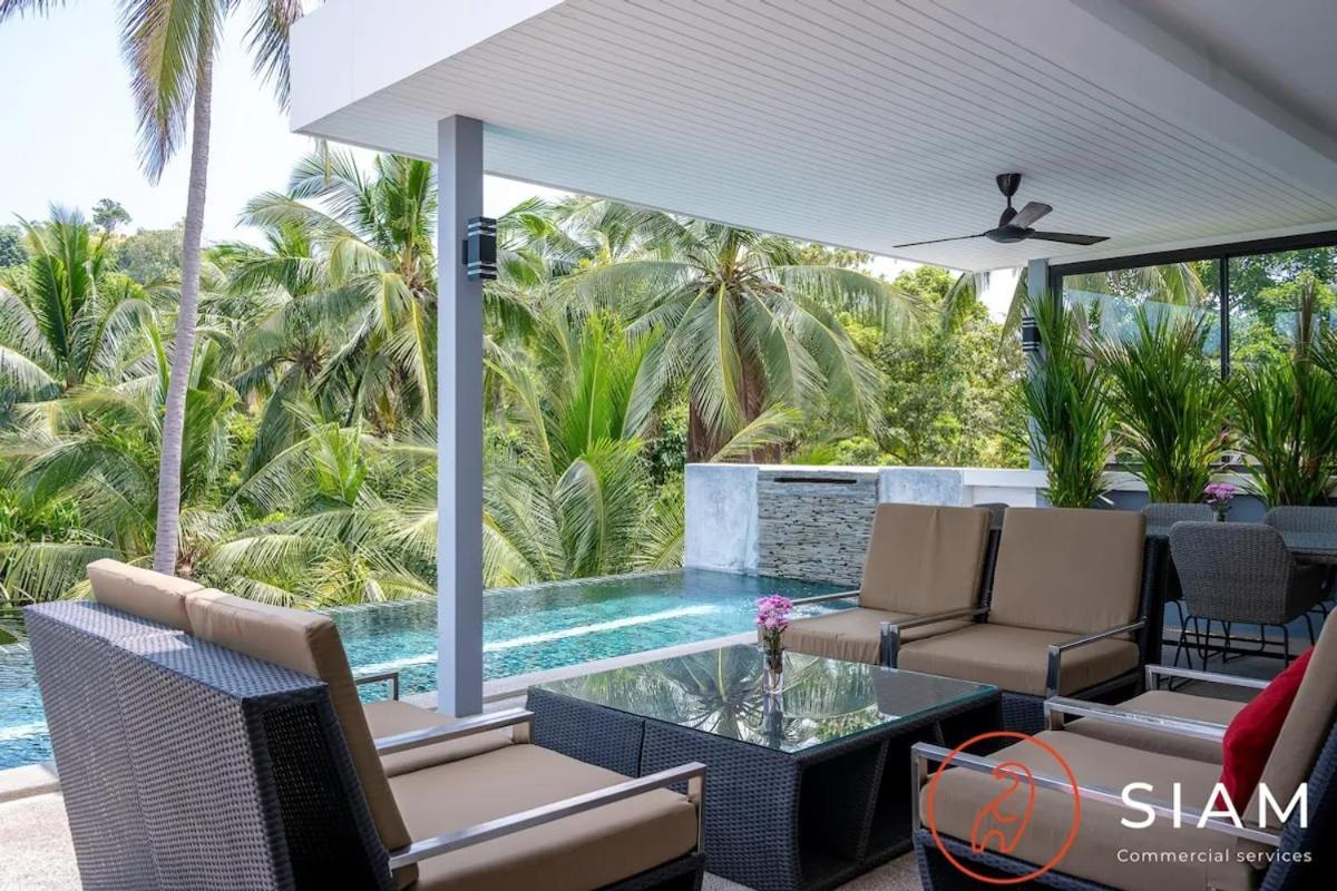 Villa Zendo 4Br - 12M Privatepool - Walk To Beach Маенам Экстерьер фото