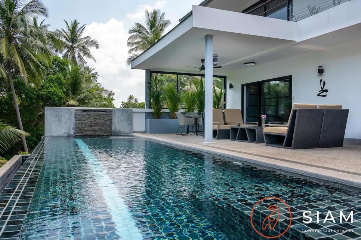 Villa Zendo 4Br - 12M Privatepool - Walk To Beach Маенам Экстерьер фото