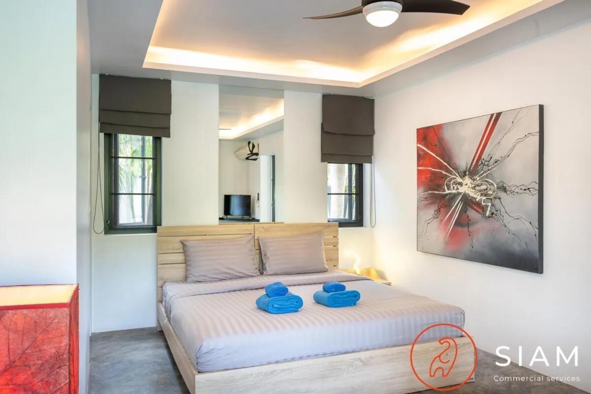 Villa Zendo 4Br - 12M Privatepool - Walk To Beach Маенам Экстерьер фото